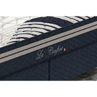 Cama Box King: Colchão Molas Masterpocket Ensacadas Paropas La Confort + Base Crc Suede Black (193x203) - 5