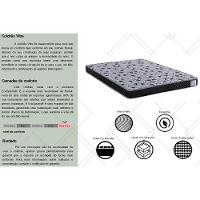 Cama Box Solteiro: Colchão Ortopédico Herval Ag65 Vitre + Base Crc Suede Black (88x188) - 2