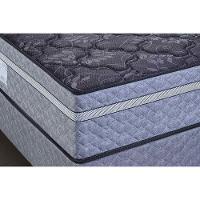 Cama Box Baú King: Colchão Molas Masterpocket Ensacadas Paropas Petrus Grafite + Base Crc Suede Gray (193x203) - 3