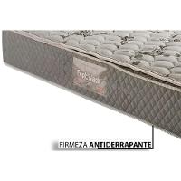 Cama Box Solteiro: Colchão Ortopédico Herval Ag65 Fort Black + Base Crc Suede Gray (88x188) - 7