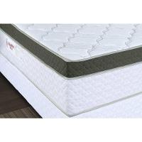 Cama Box King: Colchão Molas Masterpocket Ensacadas Paropas Diamante Extra White + Base Crc Corano White (193x203) - 5