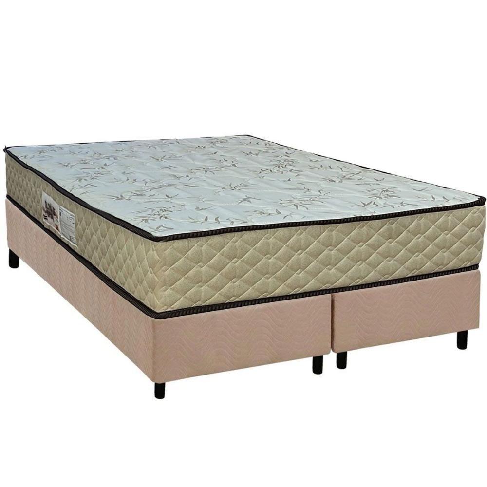 Conjunto Box Queen: Colchão Espuma Paropas Ag65 Sofistic Clean + Base Crc Suede Clean (158x198) - 1