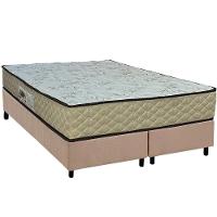 Cama Box Queen: Colchão Ortopédico Paropas Ag65 Sofistic Clean + Base Crc Suede Clean (158x198) - 1