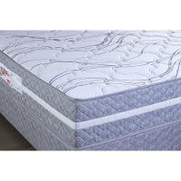 Cama Box Baú Casal: Colchão Molas Masterpocket Ensacadas Paropas Like + Base Crc Suede Gray (138x188) - 3