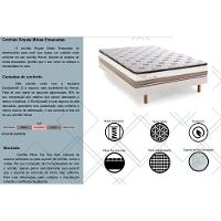 Cama Box Baú King: Colchão Molas Ensacadas Herval Royale + Base Crc Linhão White (193x203) - 2