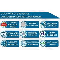 Conjunto Box King: Colchão Espuma Paropas Ag65 Max Sono Clean + Base Crc Suede Gray (193x203) - 5