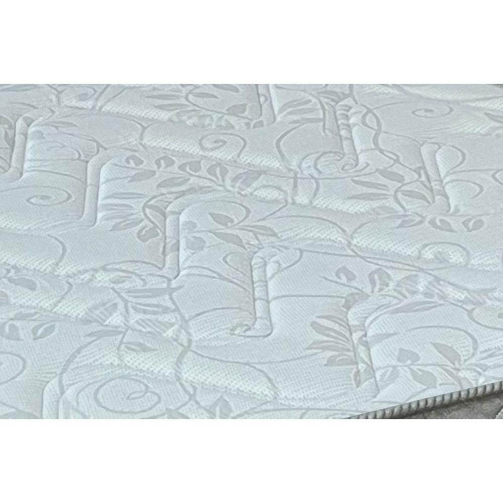 Cama Box Casal: Colchão Espuma D45 Paropas Pasquale Gray + Base Crc Corano White (138x188) - 4