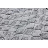 Cama Box Baú Casal: Colchão Anatômico Herval D60 - Ag65 Perpetual + Base Crc Suede Gray (138x188) - 2