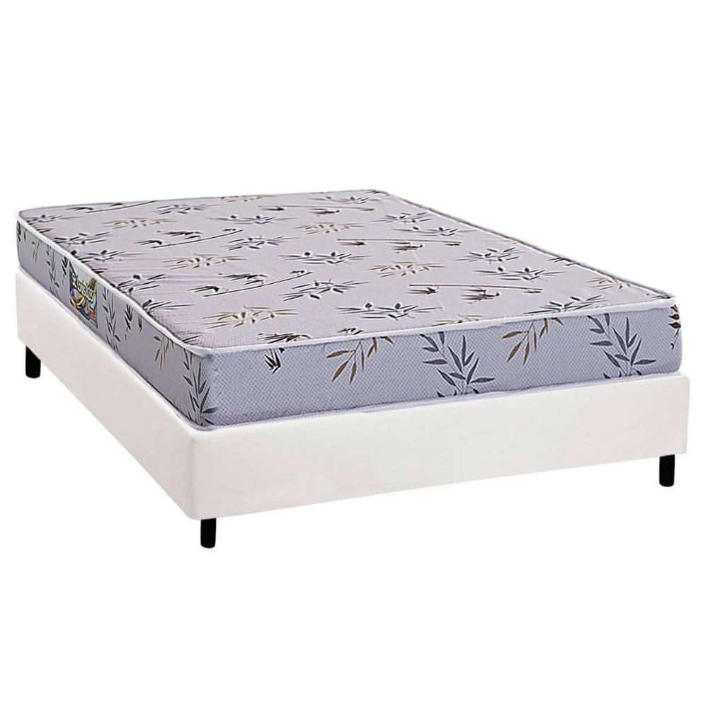 Conjunto Box Casal: Colchão Espuma Herval D28 St. Louis + Base Crc Corano White (138x188) - 1