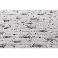 Cama Box Queen: Colchão Ortopédico Herval D28 - Ag65 Black + Base Crc Suede Gray (158x198) - 8