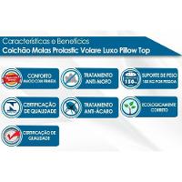 Colchão Queen Molas Prolastic Volare Luxo Pillow Top (158x198x33) - Probel - 2