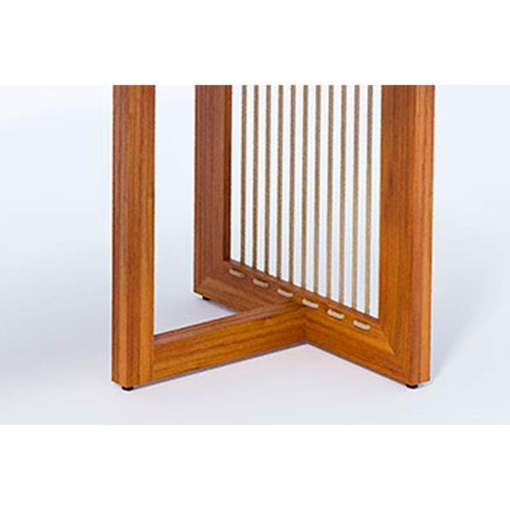 Mesa De Sala Jantar Regia Natuame C- Tampo Madeirado Vidro Reto 210x100cm Carvalho-off White - Cimol - 5