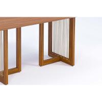 Mesa De Sala Jantar Regia Natuame C- Tampo Madeirado Reto 180x90cm Carvalho-cinamomo - Cimol - 5