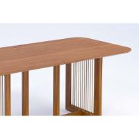 Mesa De Sala Jantar Regia Natuame C- Tampo Madeirado Reto 180x90cm Carvalho-cinamomo - Cimol - 6