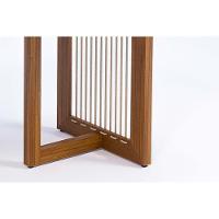 Mesa De Sala Jantar Regia Natuame C- Tampo Madeirado 130x80cm Carvalho-cinamomo - Cimol - 8