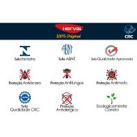 Cama Box Baú Casal: Colchão Anatômico Herval D60 - Ag65 Timeless + Base Crc Suede Gray (138x188)