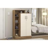 Multiuso Escritório Elite C- 2 Portas C- Chave E Pés Amendola-off White - Demóbile - 1