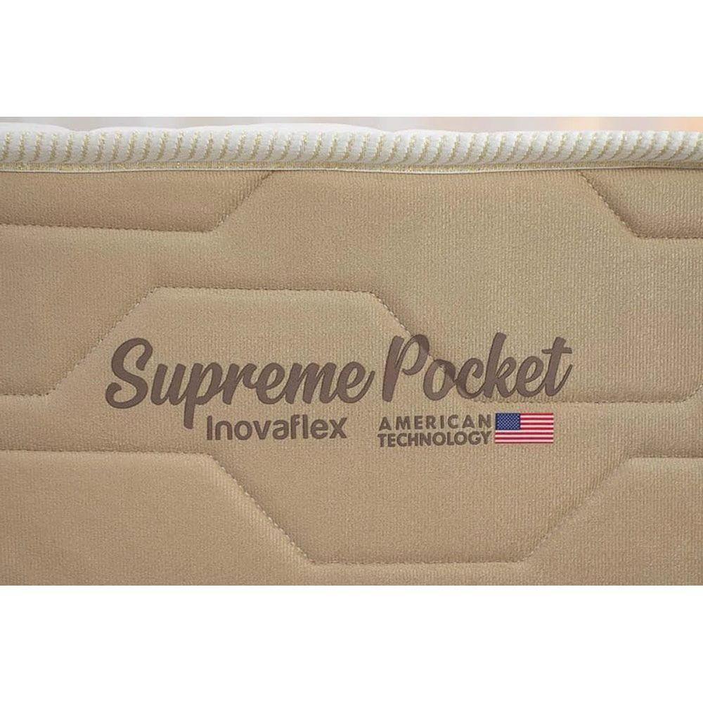 Colchão Solteiro Molas Ensacadas Masterpocket Supreme (88x188x25) - Inovaflex - 6