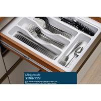 Balcão De Cozinha P- Pia Proença C- 1 Porta E 4 Gavetas S- Tampo 120cm Nogueira-carbono Prime Tx - Demóbile - 5