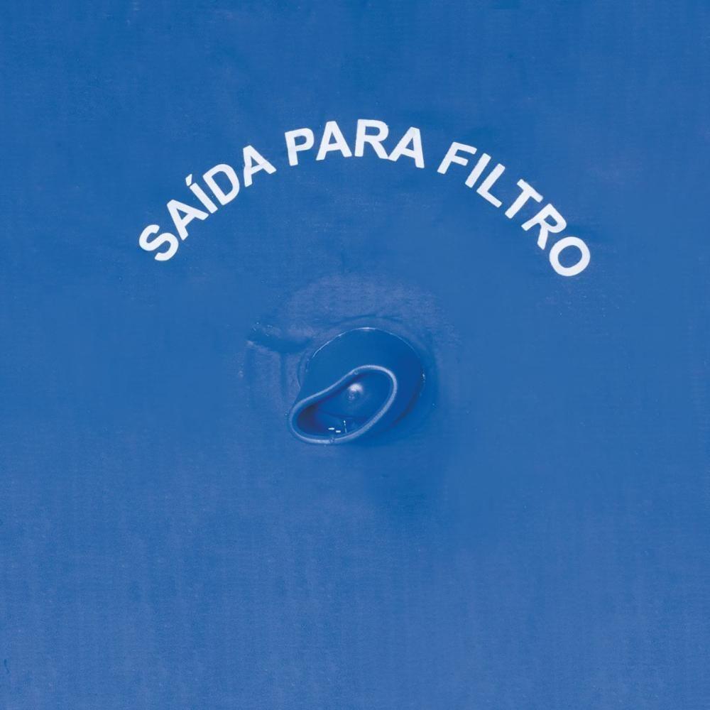 Piscina Inflável 2400 Litros Redonda Splash Fun Com Capa Mor - 9