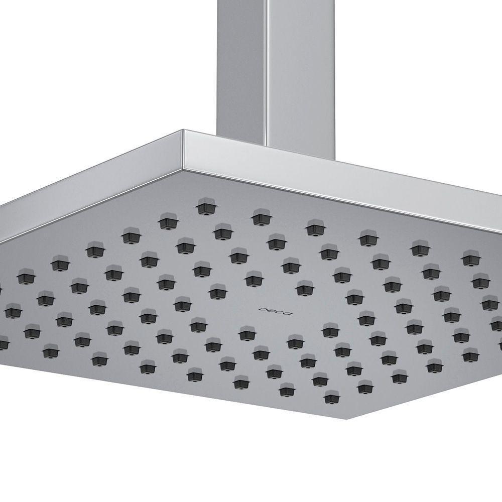Chuveiro Deca Quadrado 1934.c.tet De Teto Cromado - 2
