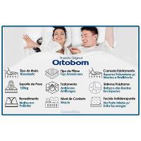 Conjunto Box King: Colchão Molas Ortobom Nanolastic Physical+base Crc Suede Black (186x198) - 3