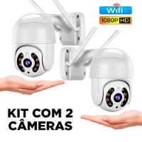 Kit 2 Câmeras Segurança Ip Full Hd 360 | Android-ios - 5
