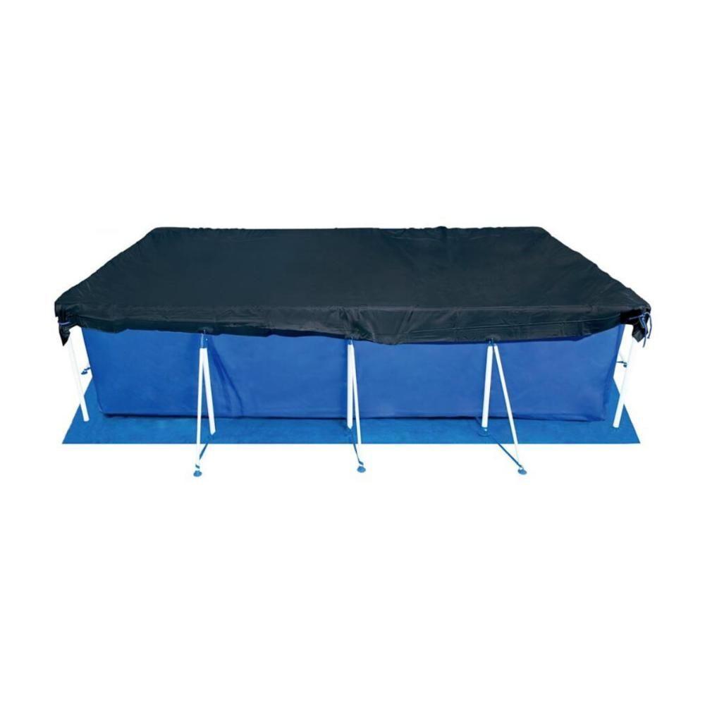 Piscina Retangular 6200 Litros Estruturada Premium Capa E Forro Mor - 3