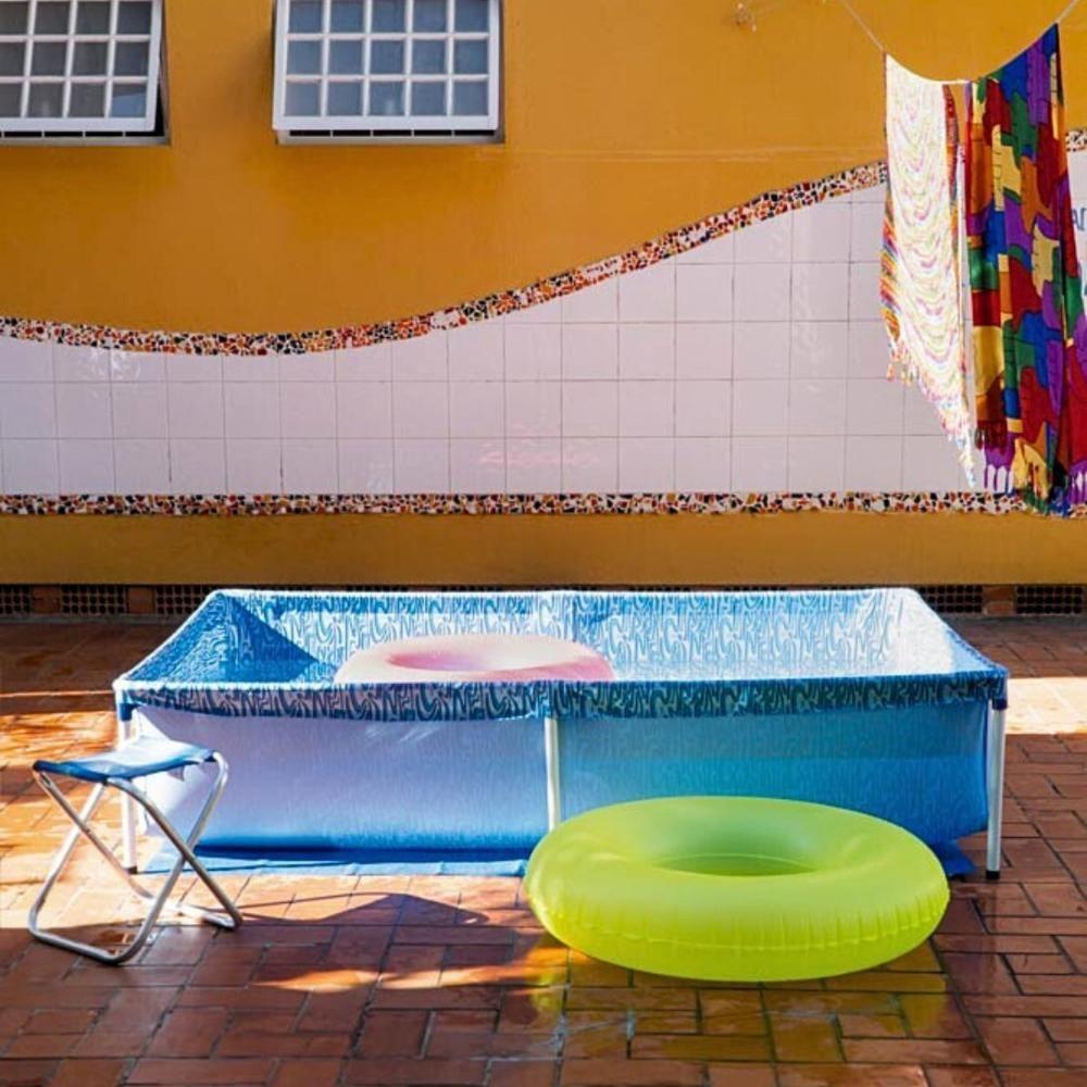 Piscina Infantil 1000 Litros Estruturada Capa E Forro Mor - 9