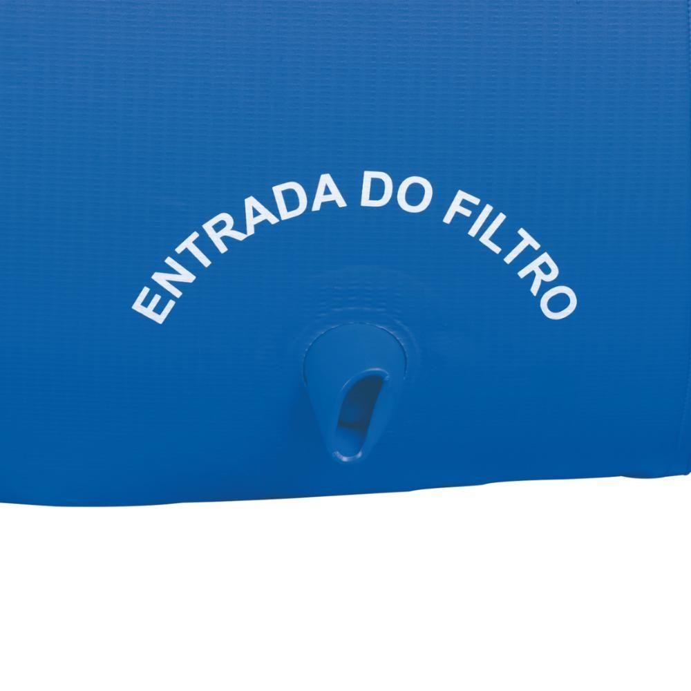 Piscina Inflável 4600 Litros Redonda Splash Fun Com Capa Mor - 8