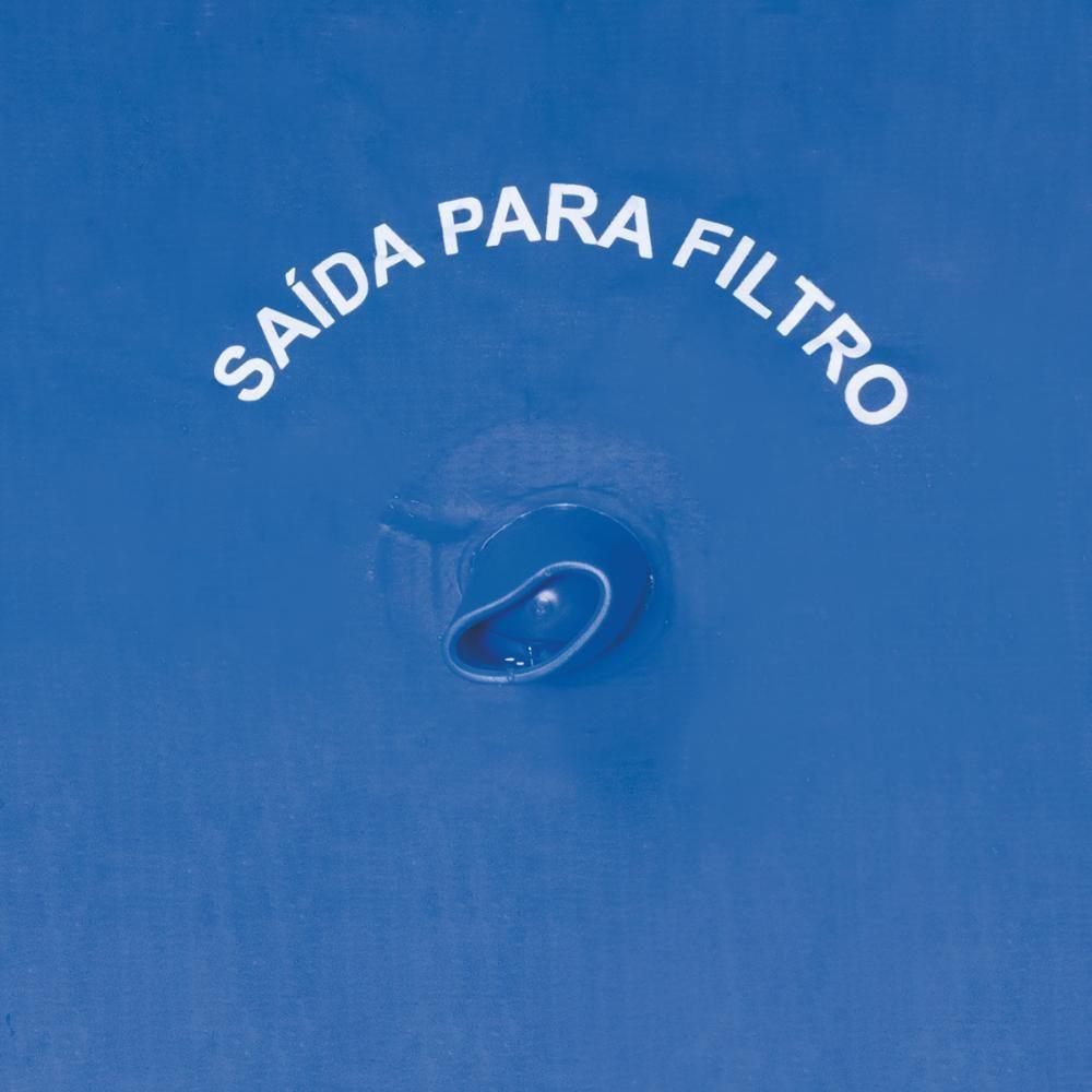 Piscina Inflável 4600 Litros Redonda Splash Fun Com Capa Mor - 9