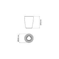 Vaso Tramontina Thai Em Polietileno Verde Sálvia 67 Cm - 9