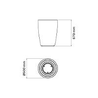 Vaso Tramontina Thai Em Polietileno Verde Sálvia 67 Cm - 10