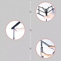 Suporte Partitura Tripé Pedestal Estante Notebook Tablet Retrátil Ajustável Maestro Orquestra Ensaio Batuta Com Capa Profissional