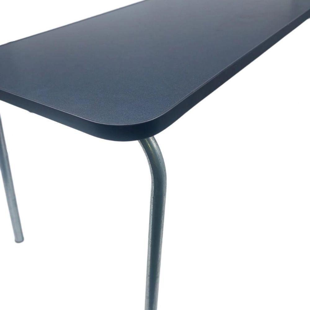 Mesa Notebook Suporte Dobrável Multiuso Bandeja Home Office Cama Sofá Portátil Preta - 5