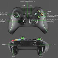 Joystick Sem Fio Controle Compatível Com Xbox One Pc E Cloud Gaming Cor Preto E Verde