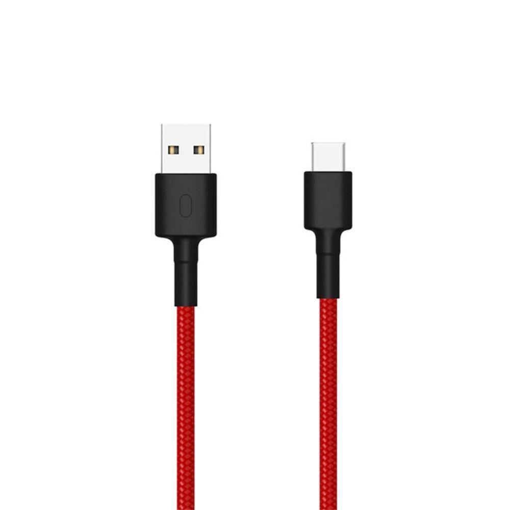 Cabo Usb Para Tipo-C 100cm Xiaomi Vermelho - 1