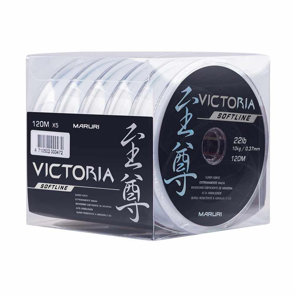 Linha De Pesca Victoria Soft Branca 600m Tamanho 0,40mm - 4