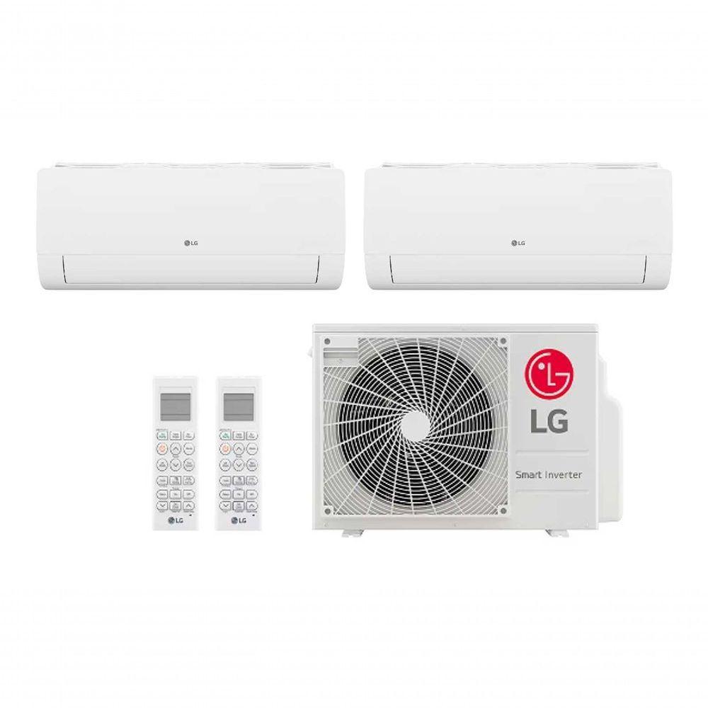 Ar Condicionado Multi Split Inverter 2 Ambientes (Hiwall 2X 9.000BTUS) Quente/Frio WiFi Integrado 220V - 1