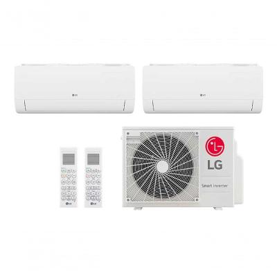 Ar Condicionado Multi Split Inverter LG 2 Ambientes 9000 BTUS Quente e Frio 220V AMNW09GSAA1