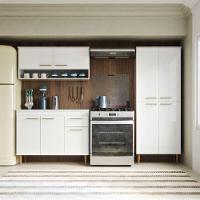 Armário De Cozinha Antonella Com 9 Portas E 1 Gaveta Paneleiro Branco - Maxi Do Brasil - 2