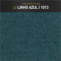 Sofá Namoradeira Milla Luxo Castellar Móbile Linho Azul Linho Azul - 2