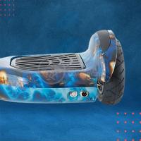 Hoverboard Infantil Skate Elétrico Led Azul Oceano - 2