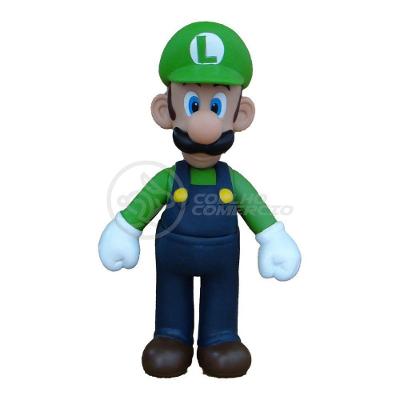 Boneco Action Figure Luigi Articulado 23cm Super Mario World