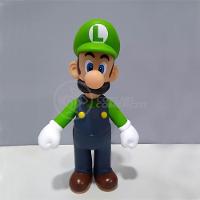 Boneco Action Figure Luigi Articulado 23cm Super Mario World - 1