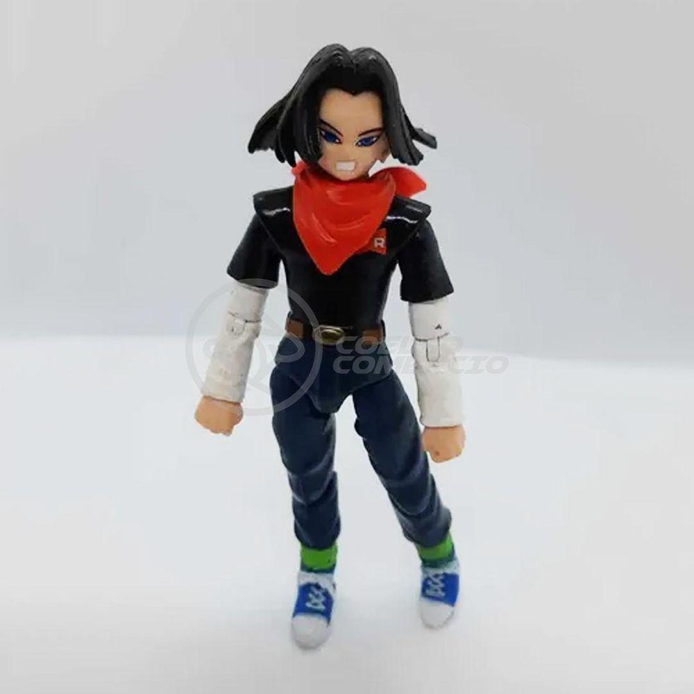 Boneco 16cm Action Figure Android Numero 17 Dragon Ball Z - 3