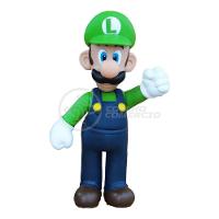Boneco Action Figure Luigi Articulado 23cm Super Mario World - 1