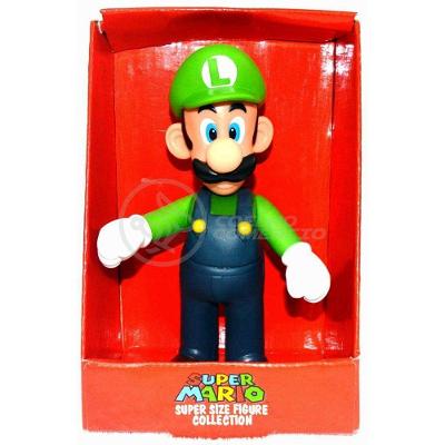 Boneco Action Figure Luigi Articulado 23cm Super Mario World