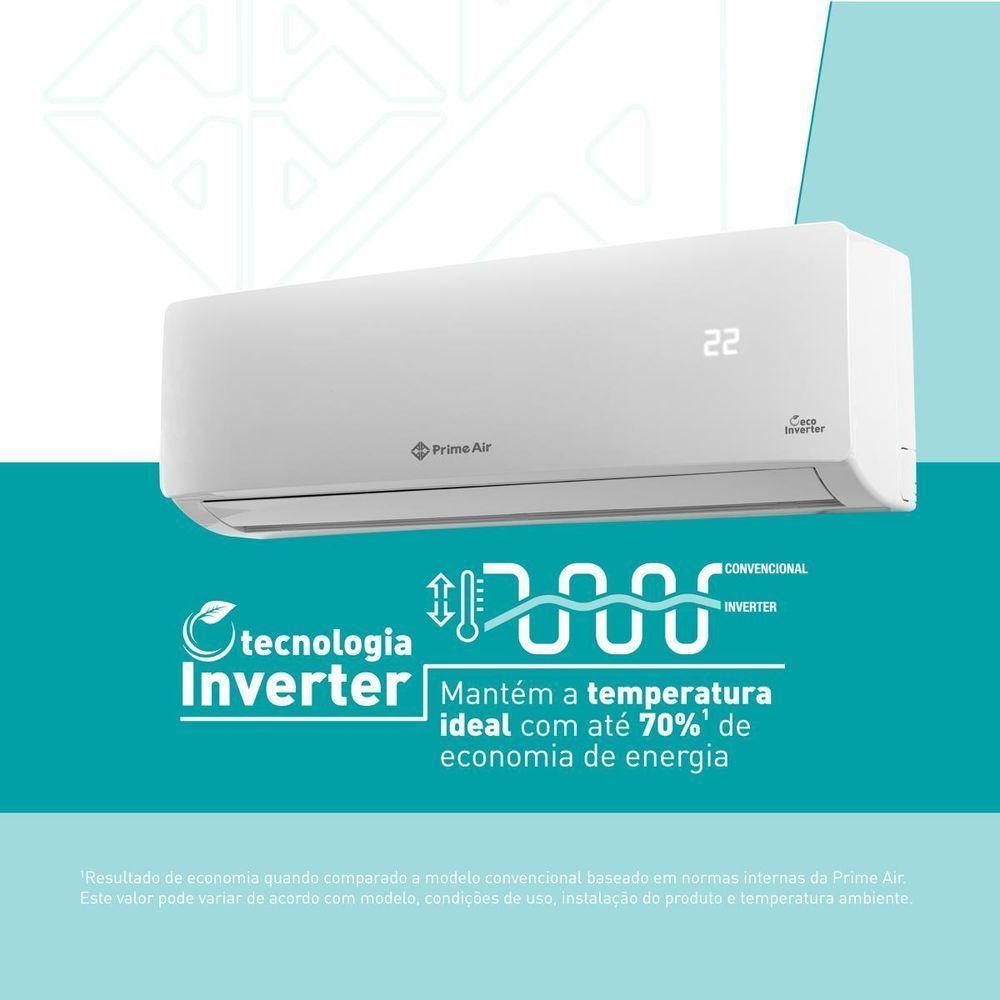 Ar Condicionado Split 12000 BTUs Prime Air Quente/Frio 12QC 220V - 5