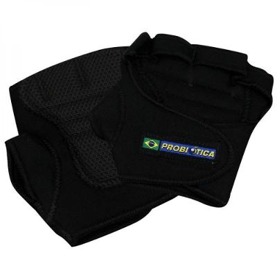 Luva Esportiva Rubber M - Probiotica Preto